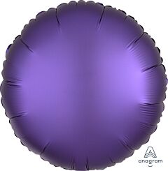17" Luxe Purple Royale Round