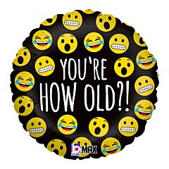 18" Emoji How Old