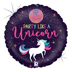 18" Unicorn Party Holographic