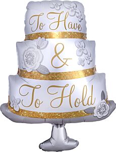 28" To Have & To Hold Cake