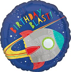 17" Blast Off Birthday