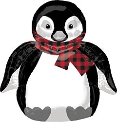 28" Cozy Holiday Penguin
