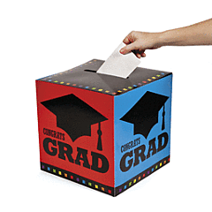 12" Congrats Grad Card Box