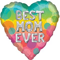 17" Best Mom Ever Letters