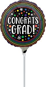 9" Congrats Grad Circles