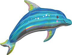 29" Iridescent Blue Dolphin