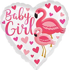 17" Flamingo Baby Girl
