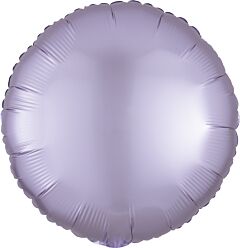 17" Luxe Pastel Lilac Round