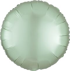 17" Luxe Mint Green Round