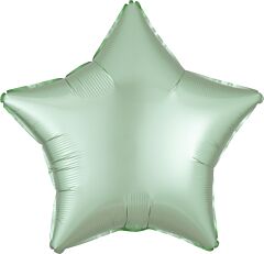 19" Luxe Mint Green Star