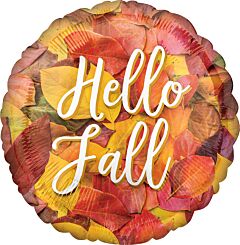 17" Hello Fall Leaves