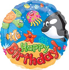 17" Trend Sea Buddies Happy Birthday