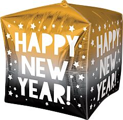 15" Happy New Year Stars Cubez