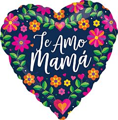 17" Te Amo Mama Floral