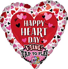 29" Happy Heart Day Hearts