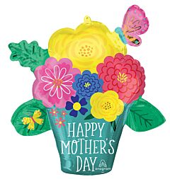 26" Happy Mother's Day Pretty Flower Pot