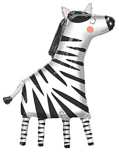 36" Get Wild Zebra