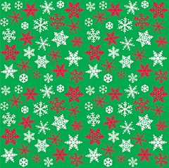 Roll Wrap - 30" x 5' Snowflakes