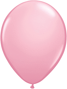 11" Qualatex Pink Latex Balloons