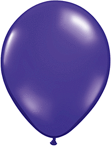 5" Qualatex Quartz Purple Jewel Tone Latex