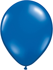 11" Qualatex Sapphire Blue Latex