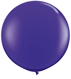 3' Qualatex Quartz Purple Jewel Tone Latex