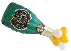 47" Cheers Champagne Bottle with latex accent