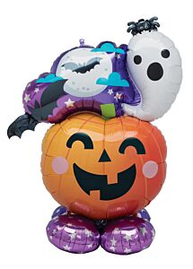 53" Fun and Spooky Ghost and Pumpkin AirLoonz