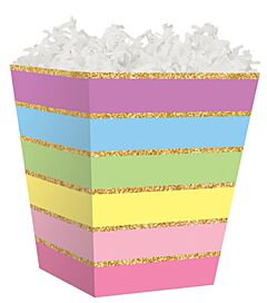 Treat Box - Rainbow Stripes