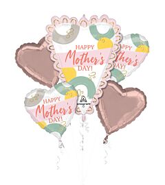 Happy Mother's Day Sketched Hearts