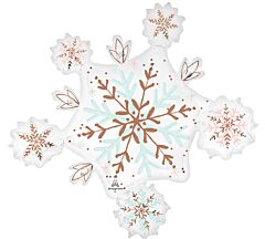 32" Satin Winter Wonderland Snowflake