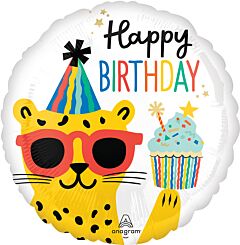17" Party Animal Happy Birthday