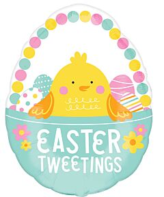 25" Easter Tweetings Chick