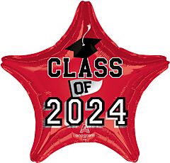 19" Class of 2024 - Red