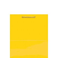 9X7X4 Glossy Bag-Yellow Sunshne