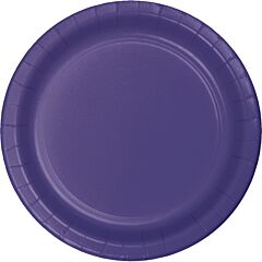 9" Paper Plate - Purple