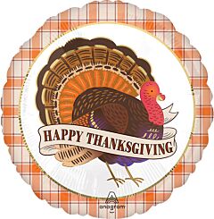 17" Thankful Turkey Thanksgiving