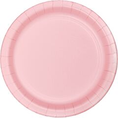 9" Paper Plate - Classic Pink