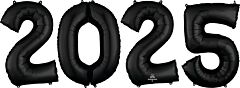 2-0-2-5 Number Bunch Black 34 inch