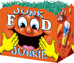 6.75X4X5" Small Box -Food Junkie