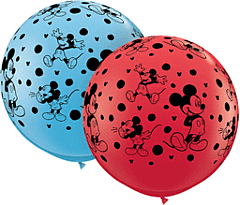 3' Qualatex Disney Mickey Mouse-A-Round Latex
