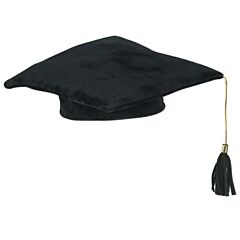 Graduate Cap Plush - Black