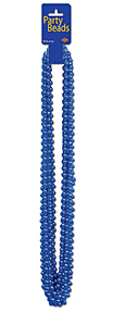 33" Party Beads - Blue 12/Card