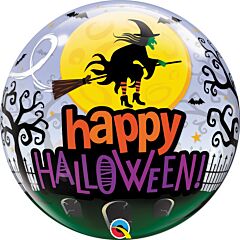 22" Halloween Witch Bubble