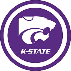 Kansas State - 7" Plate 12Ct