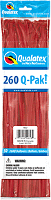 260Q Qualatex Qpak Red Latex