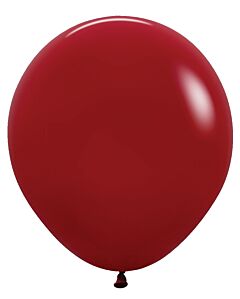 18" Deluxe Imperial Red Latex