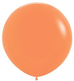 3' Neon Orange Latex