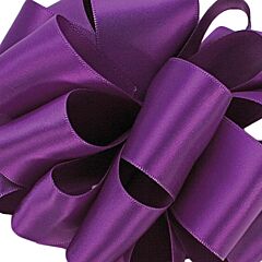 No3 Satin Ribbon - Purple