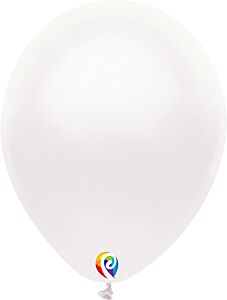 12" Funsational Pearl White Latex 50ct